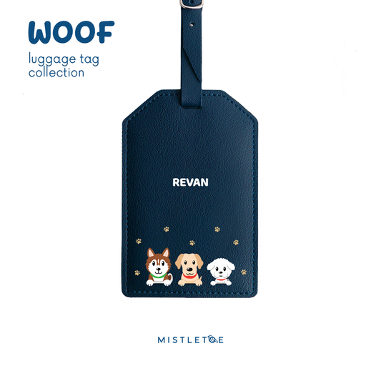 Three Woofketeers v2 - Luggage Tag