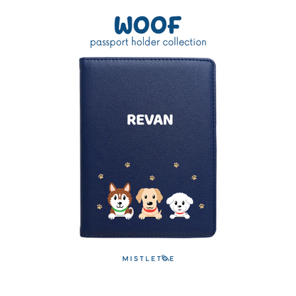 Three Woofketeers v2 - Passport Holder