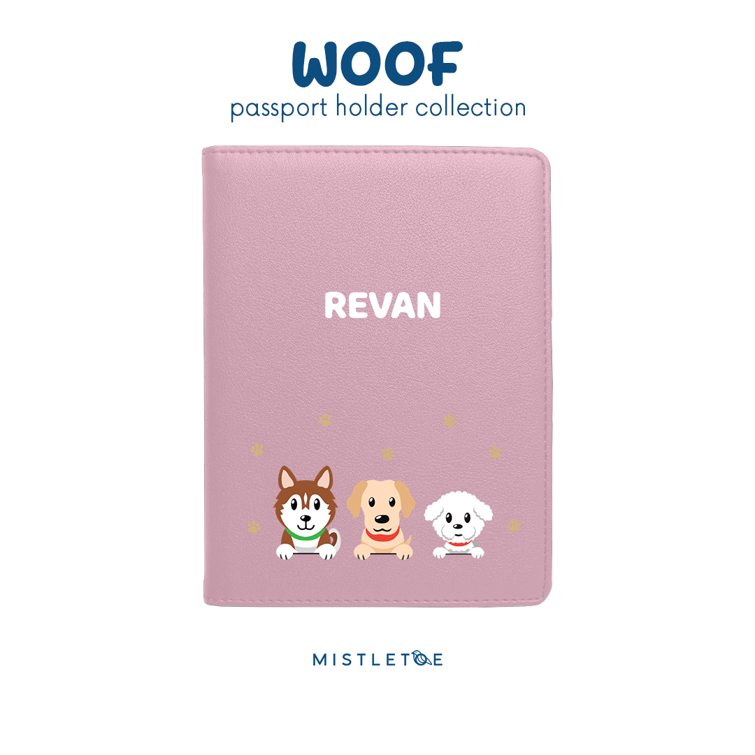 Three Woofketeers v2 - Passport Holder