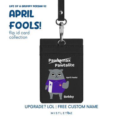 Upgrade? LOL - Flip ID Card | Lanyard