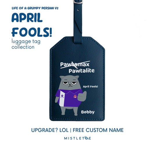 Upgrade? LOL - Luggage Tag