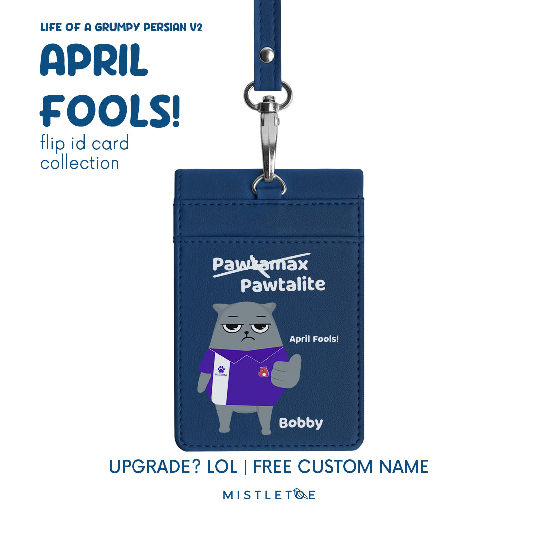 Upgrade? LOL - Flip ID Card | Lanyard