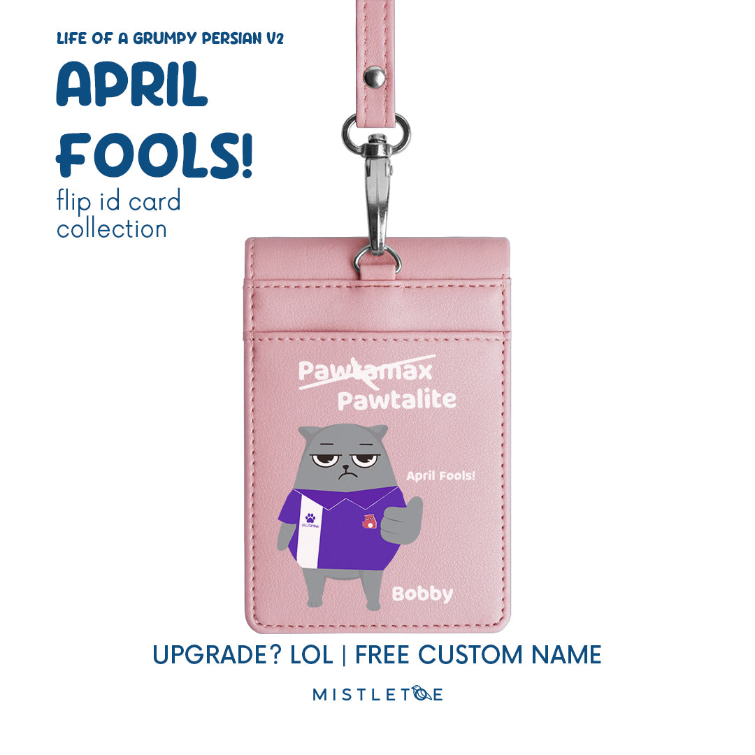 Upgrade? LOL - Flip ID Card | Lanyard