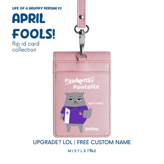Upgrade? LOL - Flip ID Card | Lanyard