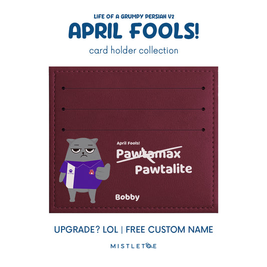 Upgrade? LOL - Card Holder