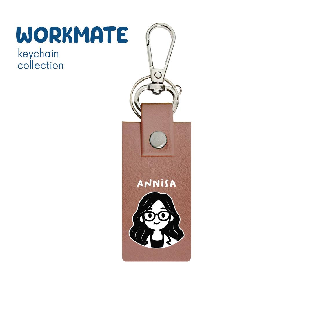 Wavy Girl - Keychain - Blossom Pink