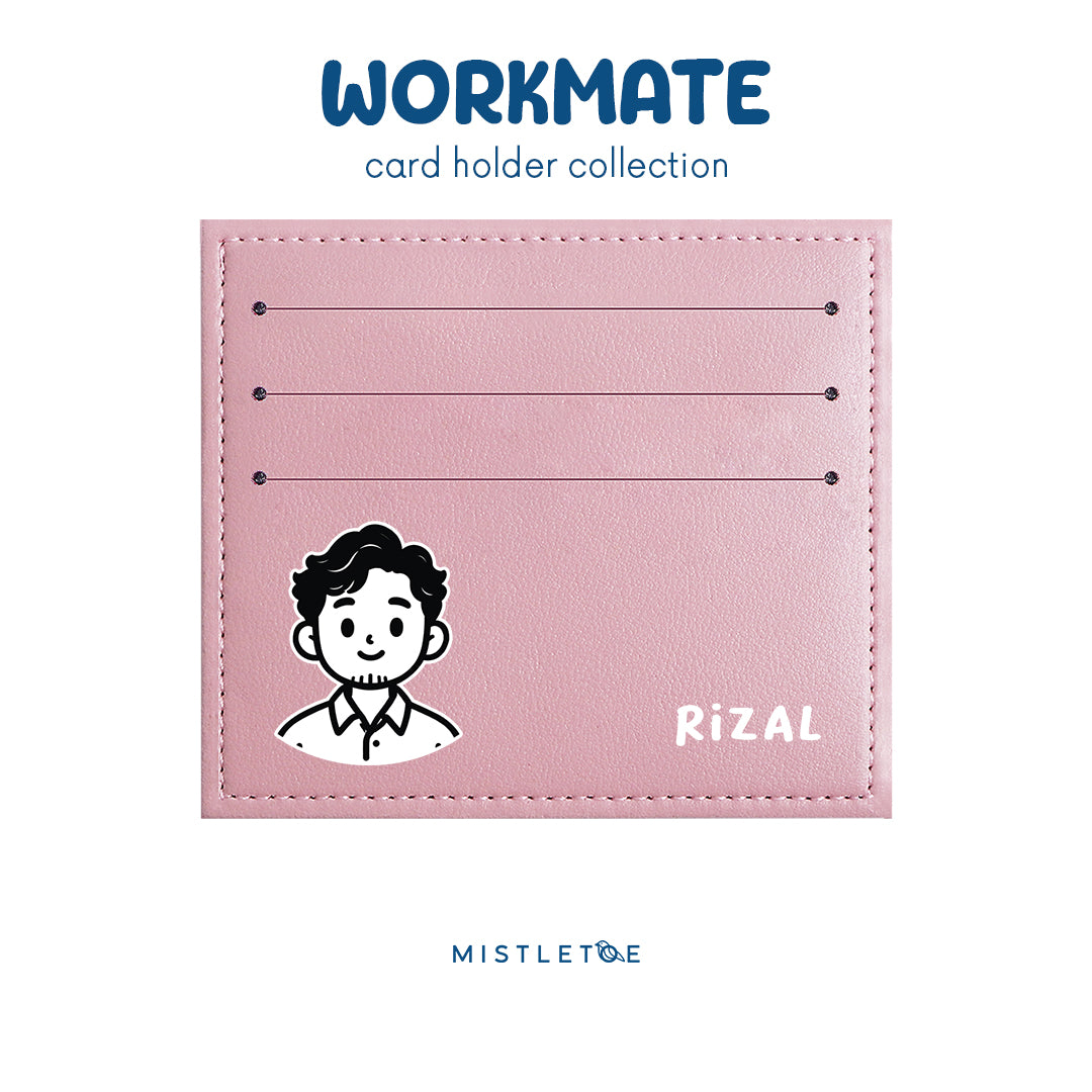 Wavy Guy - Card Holder - Blossom Pink