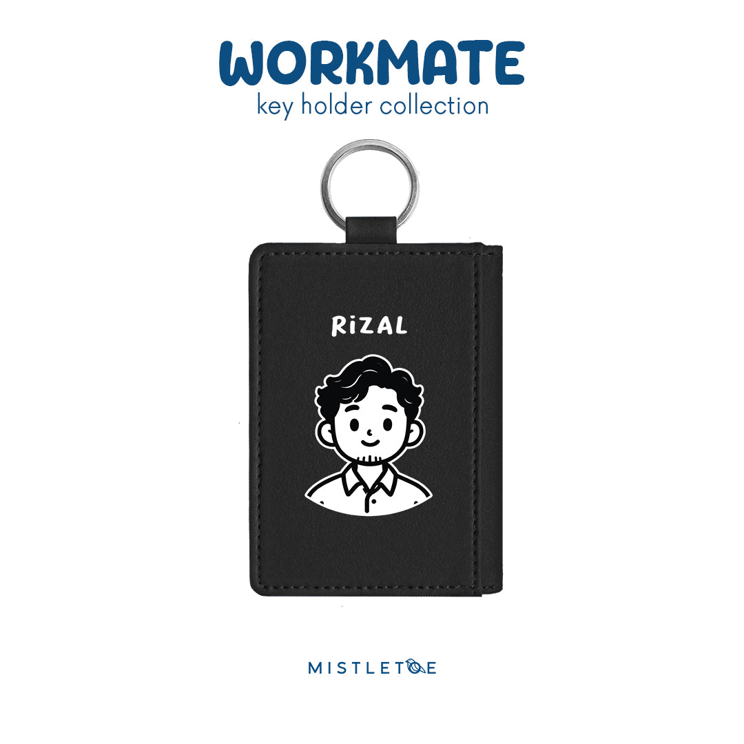 Wavy Guy - Key Holder - Charcoal Black