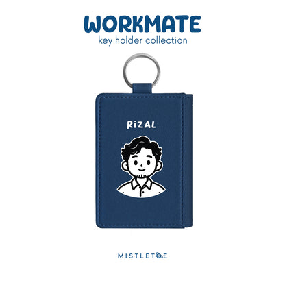 Wavy Guy - Key Holder - Navy Blue