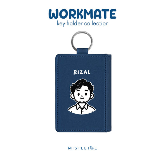 Wavy Guy - Key Holder - Navy Blue