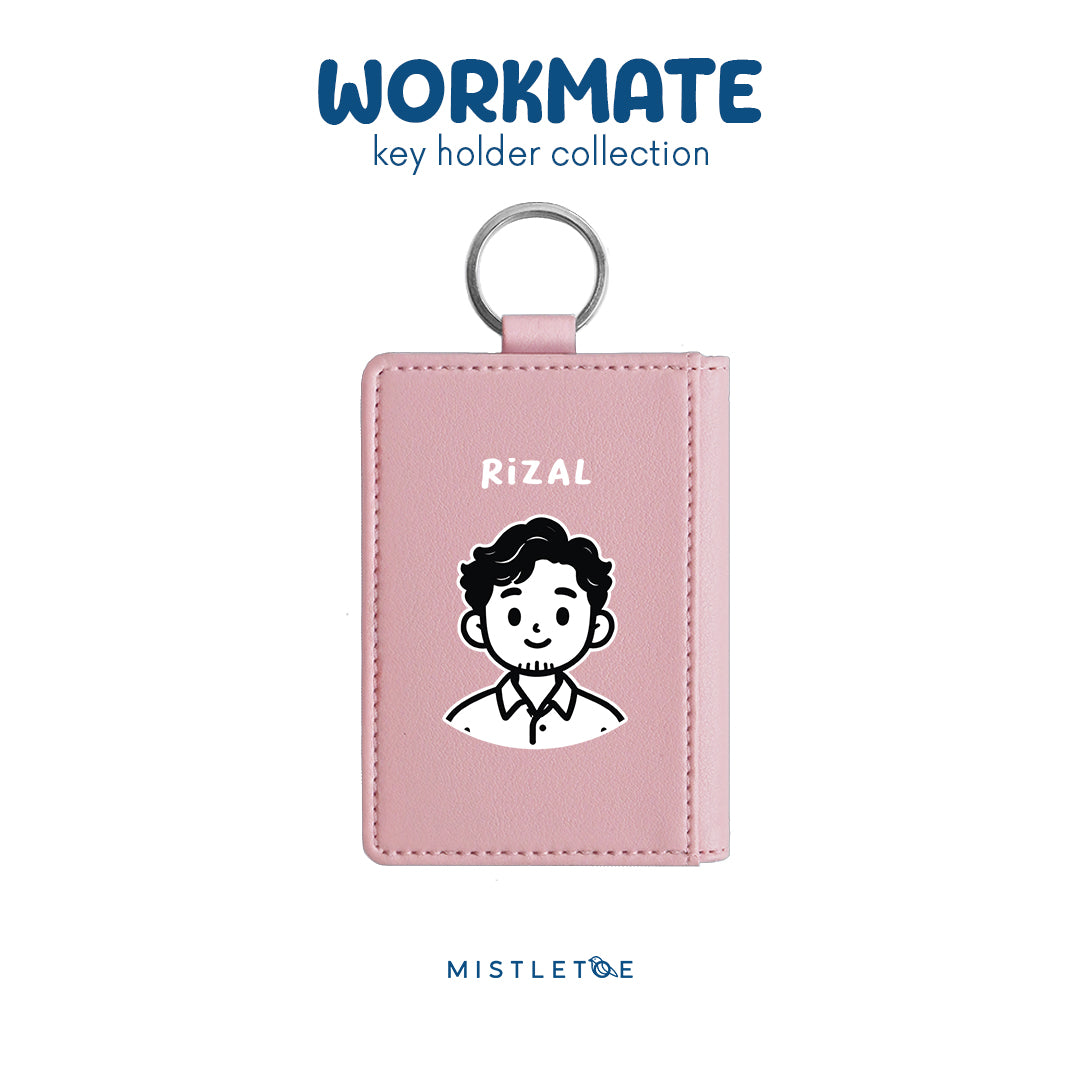 Wavy Guy - Key Holder - Blossom Pink