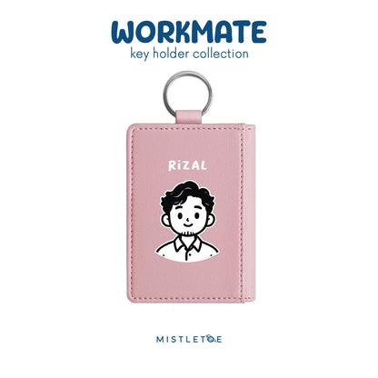 Wavy Guy - Key Holder - Blossom Pink