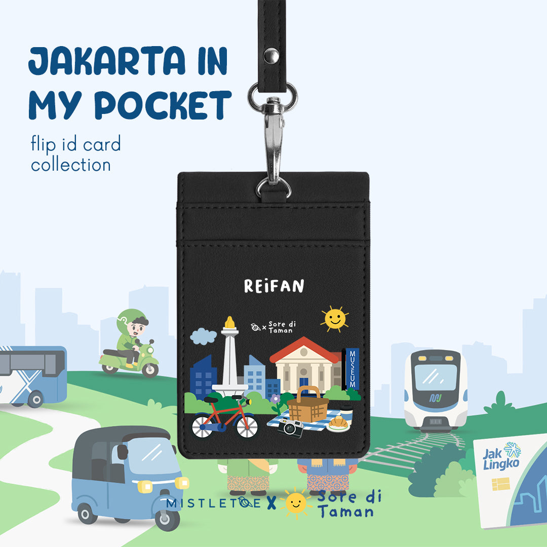 Weekend Around Town - Flip ID Card | Lanyard