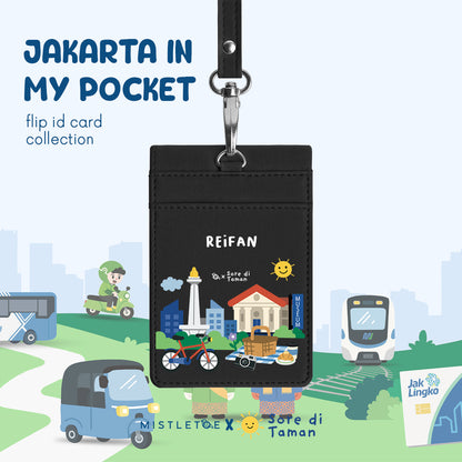 Weekend Around Town - Flip ID Card | Lanyard