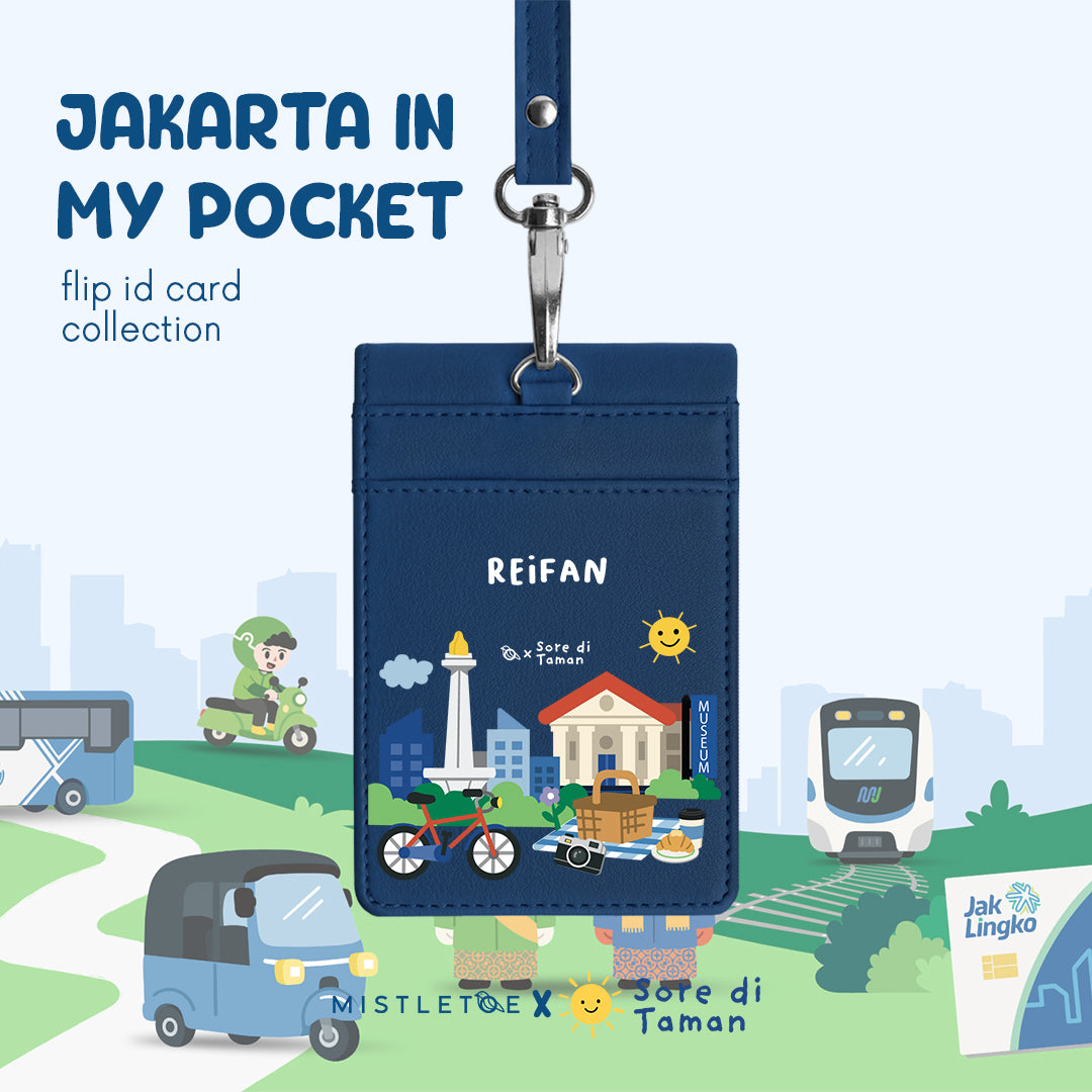 Weekend Around Town - Flip ID Card | Lanyard