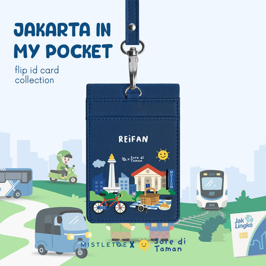 Weekend Around Town - Flip ID Card | Lanyard