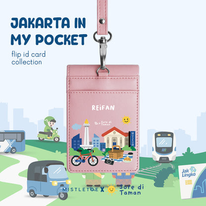 Weekend Around Town - Flip ID Card | Lanyard