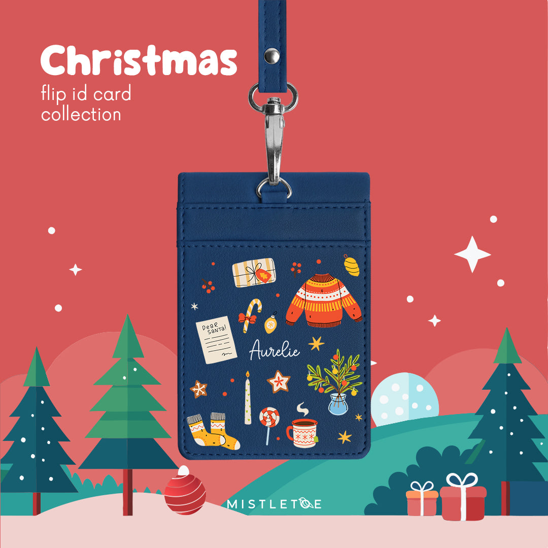 Winter Warmth - Flip ID Card | Lanyard