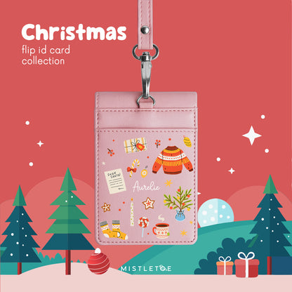 Winter Warmth - Flip ID Card | Lanyard