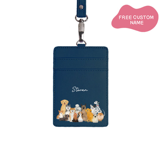 Woof Family - ID Card Holder | Lanyard