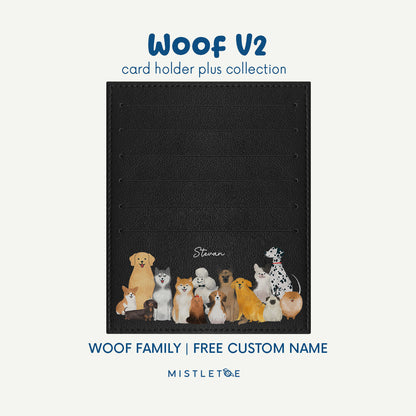 Woof Family - Card Holder Plus