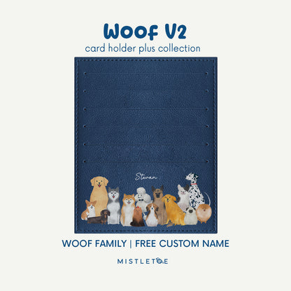 Woof Family - Card Holder Plus