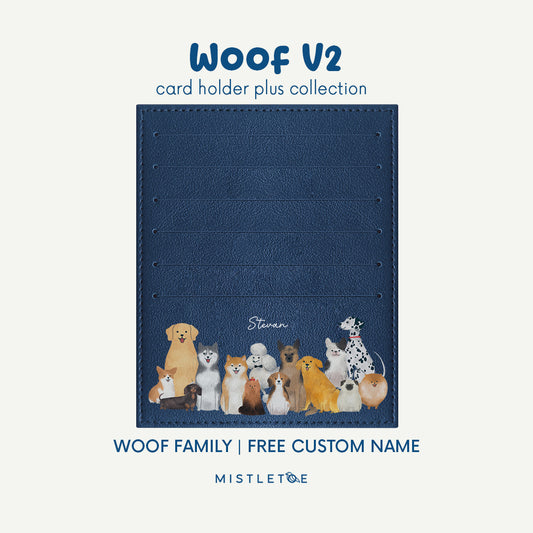 Woof Family - Card Holder Plus