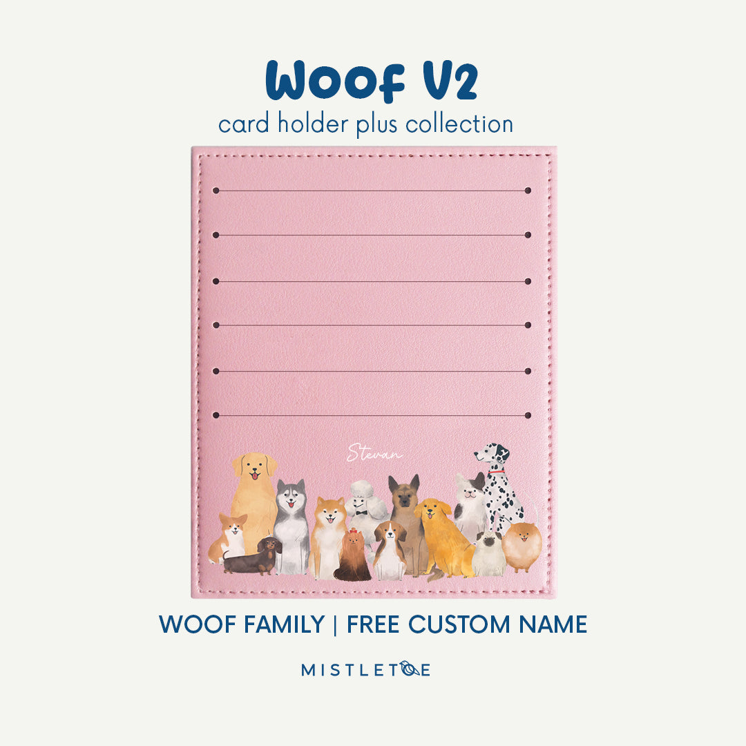 Woof Family - Card Holder Plus