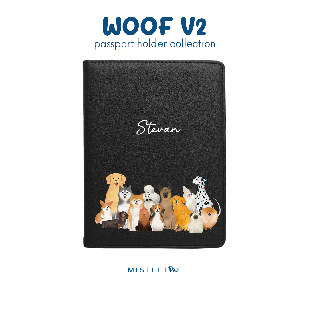 Woof Family - Passport Holder