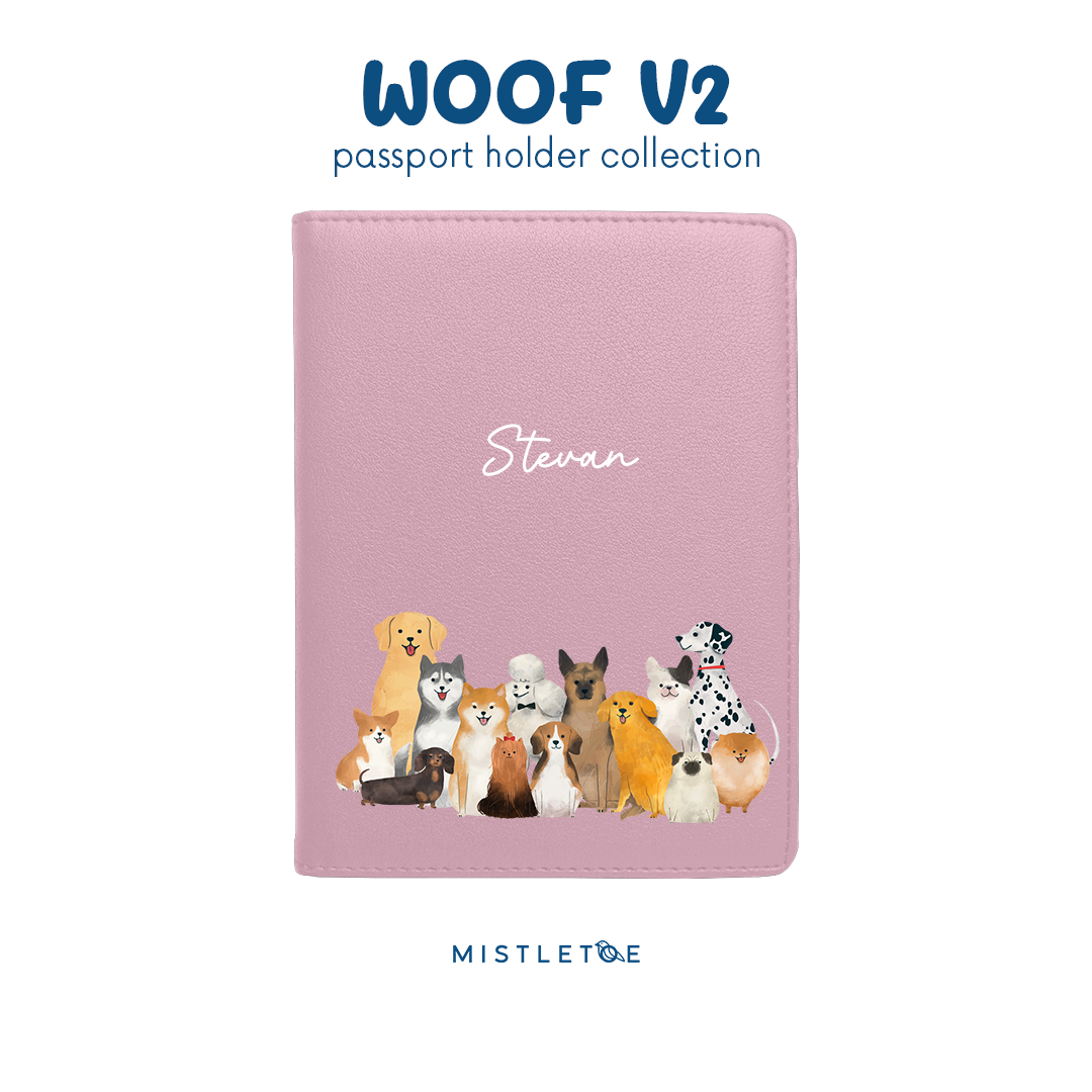 Woof Family - Passport Holder