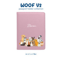 Muat gambar ke penampil Galeri, Woof Family - Passport Holder
