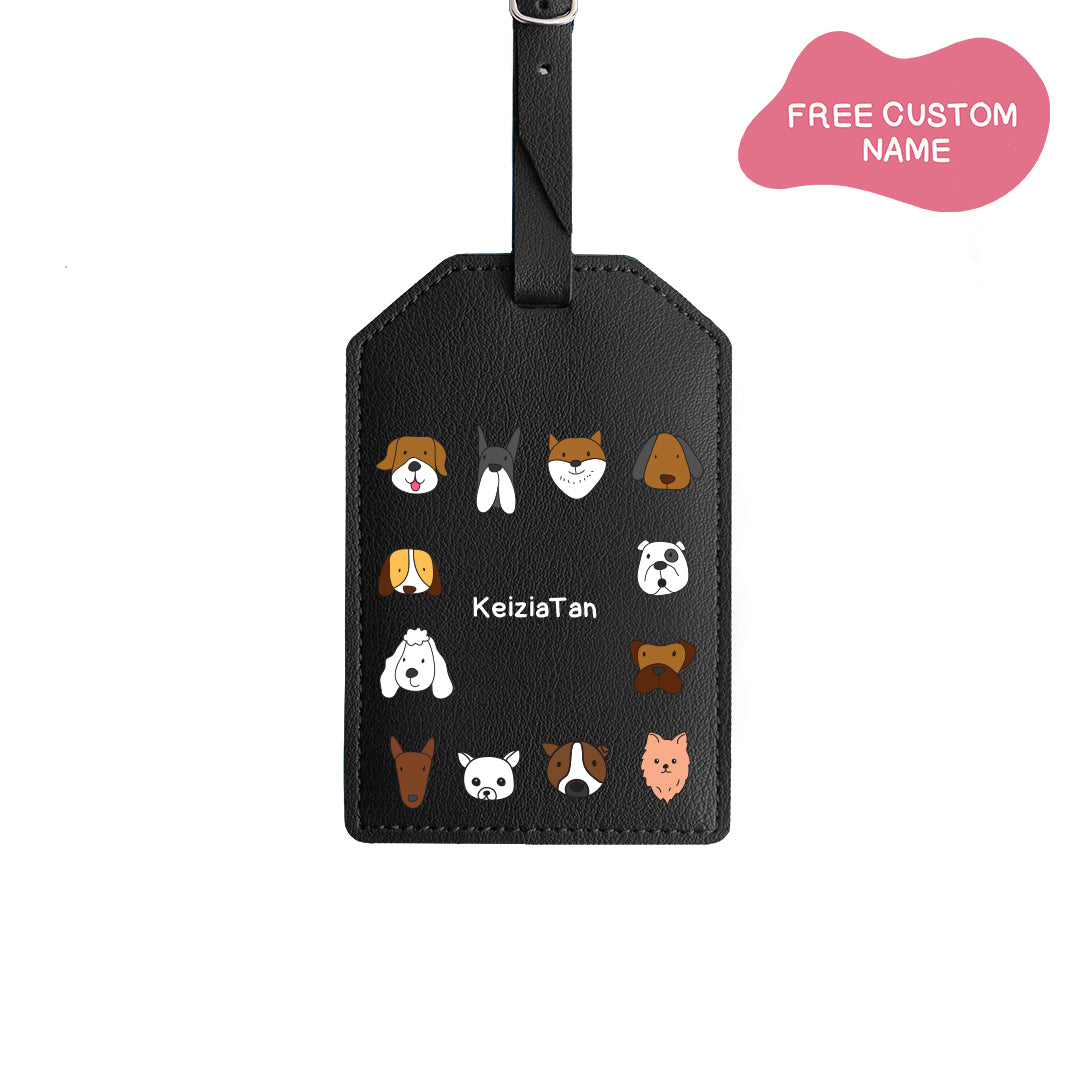 Woofing at You - Luggage Tag