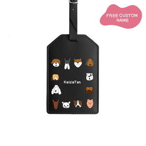 Woofing at You - Luggage Tag