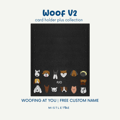 Woofing at You - Card Holder Plus