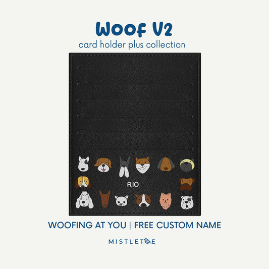 Woofing at You - Card Holder Plus