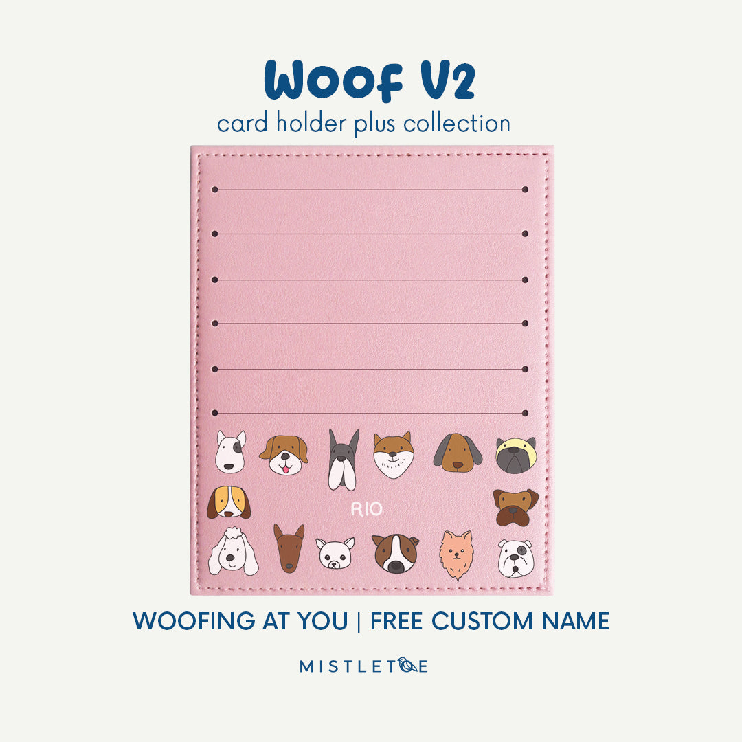 Woofing at You - Card Holder Plus