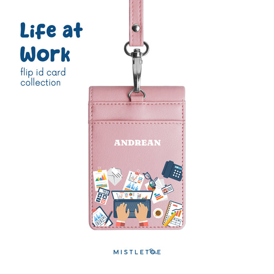 Work Grid - Flip ID Card | Lanyard