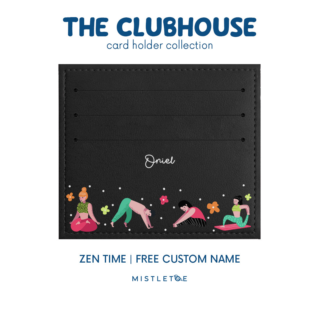 Zen Time - Card Holder – Mistletoe