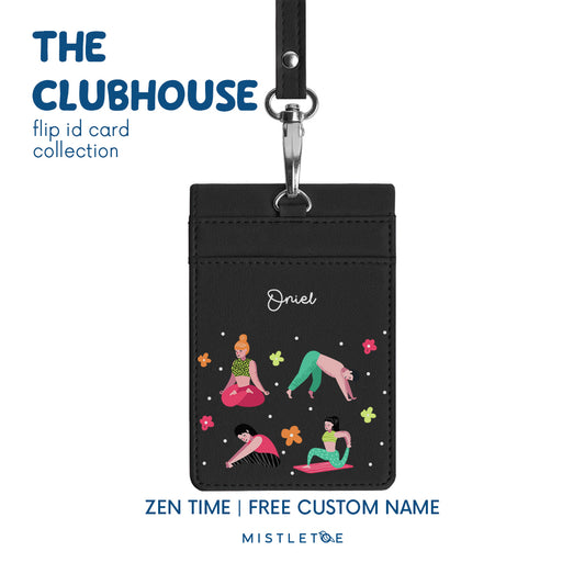 Zen Time - Flip ID Card | Lanyard