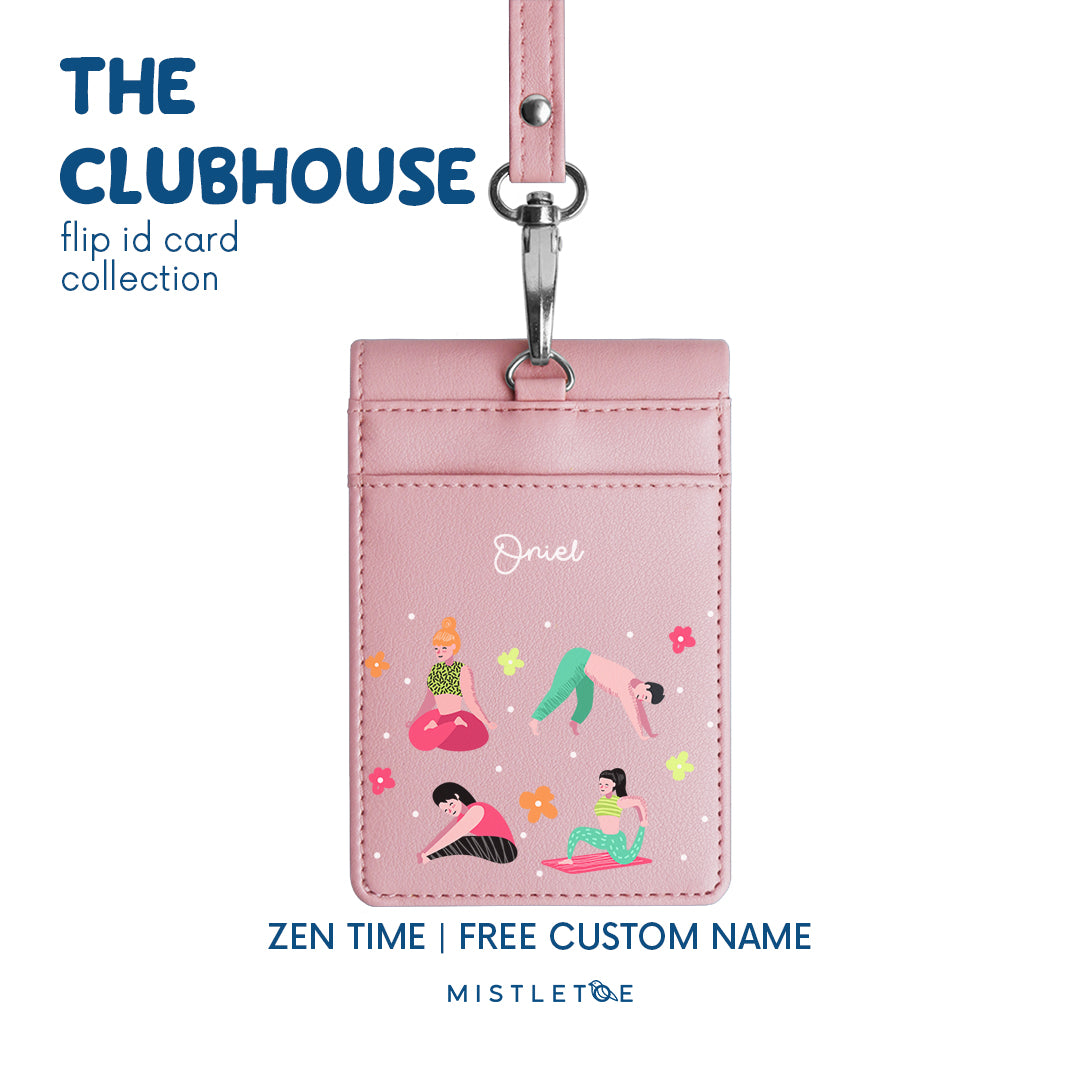 Zen Time - Flip ID Card | Lanyard
