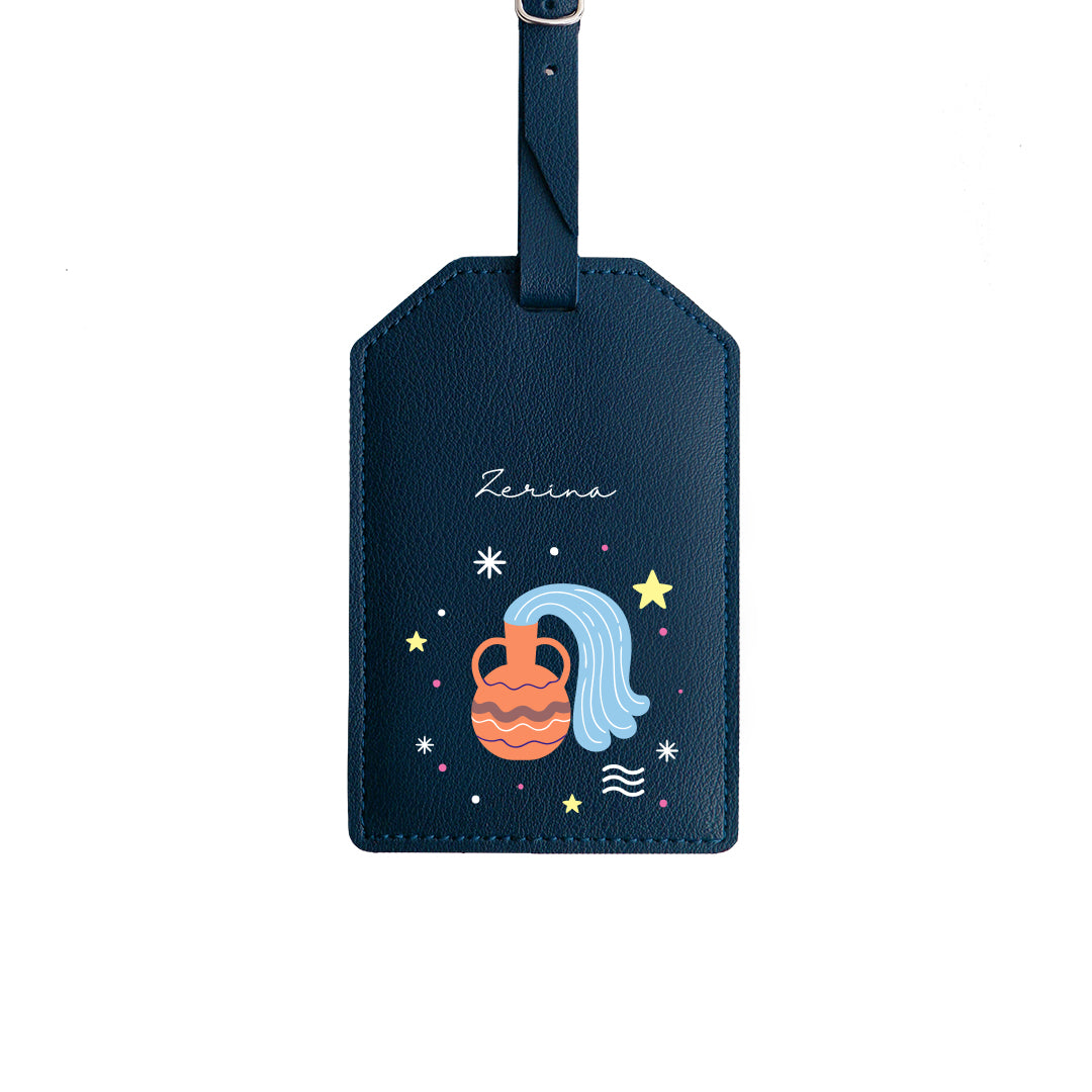 Aquarius - Luggage Tag