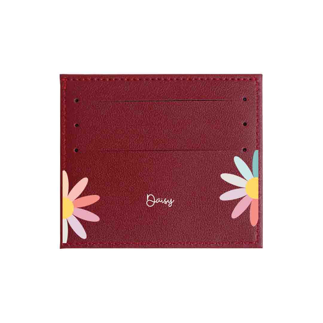 Double Daisy - Card Holder