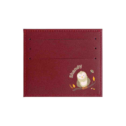 Sleepy Owl - Card Holder