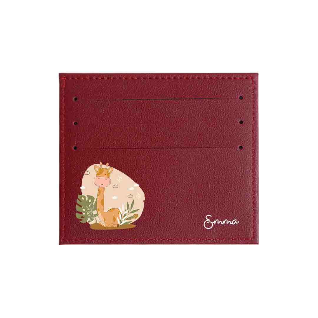Smiley Giraffe - Card Holder