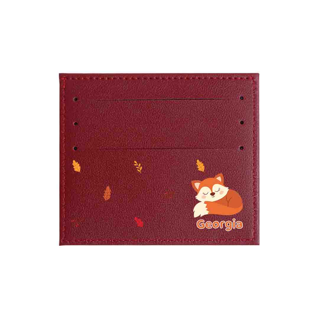 Spring Fox - Card Holder